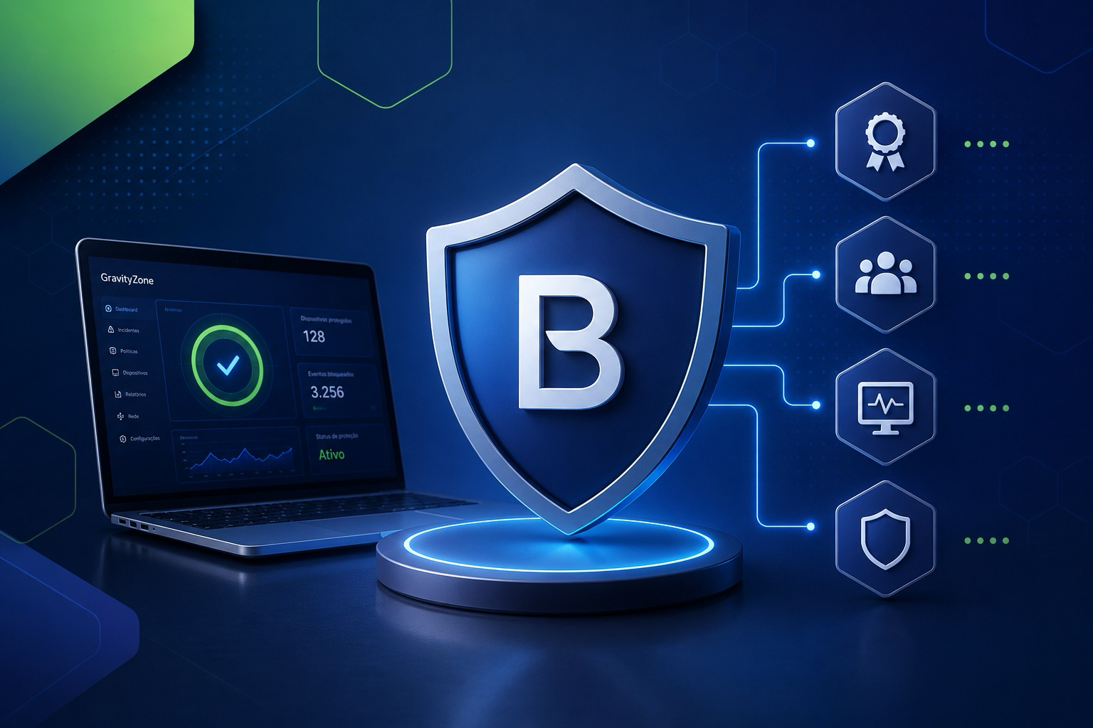 Antivírus Bitdefender GravityZone gerenciado pela GSS