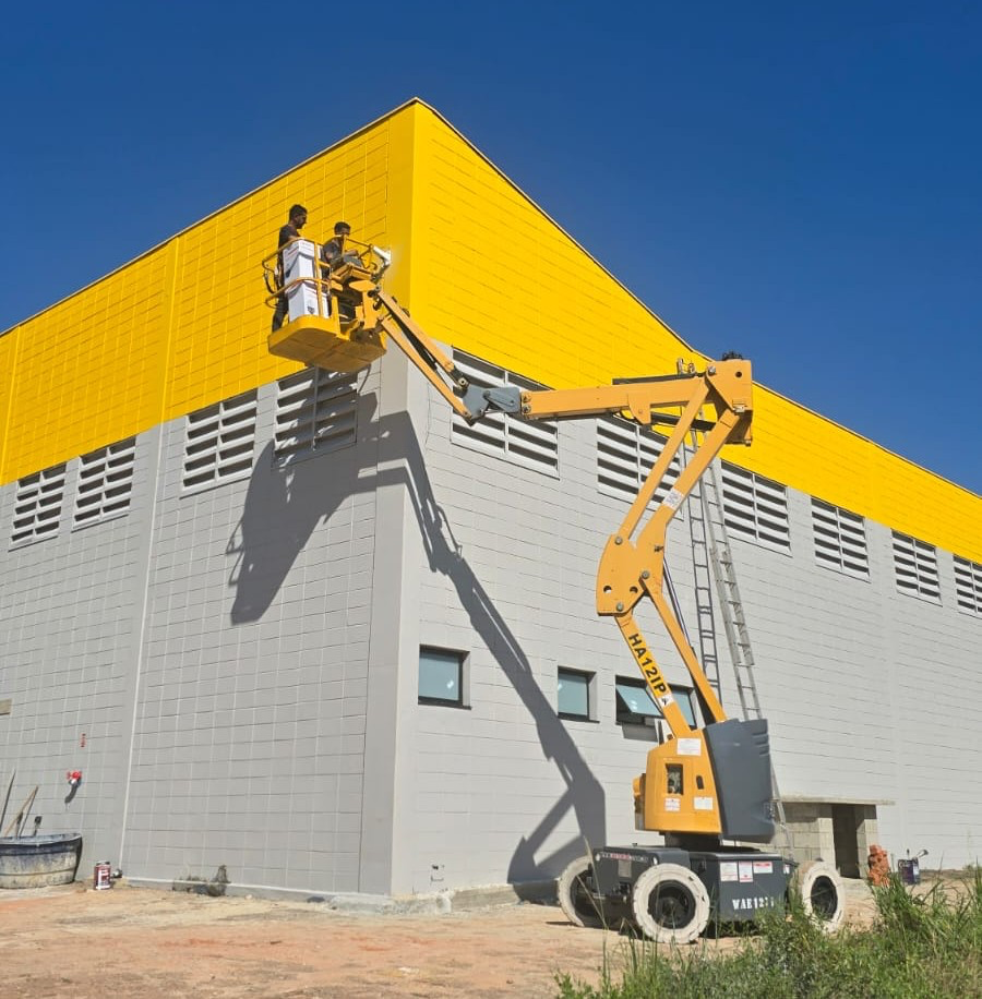 Instalação de CFTV em galpão industrial em Indaiatuba pela GSS