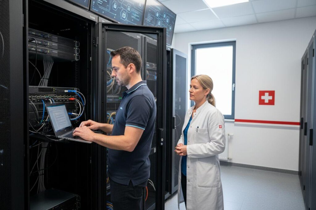 Gestão de TI para Clínicas e Hospitais: o que muda quando a tecnologia falha na saúde